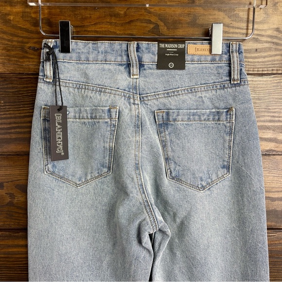 Blank NYC The Madison Crop High Rise New Size 24 - Picture 5 of 10